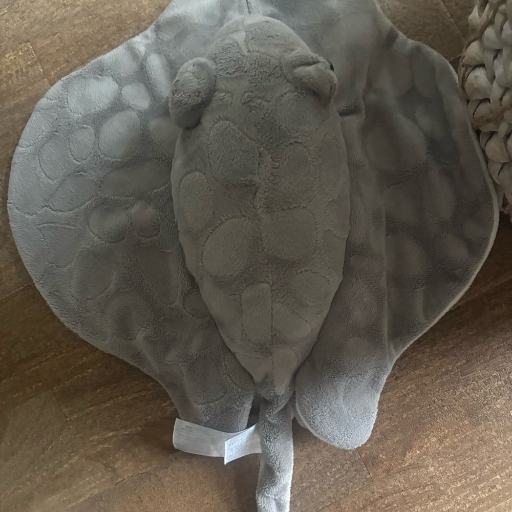 Fiesta 12"‎ Southern Stingray  Gray Plush Stuffed Ocean Sea - Picture 6 of 7